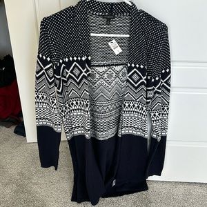 Navy blue cardigan brand new from Talbots